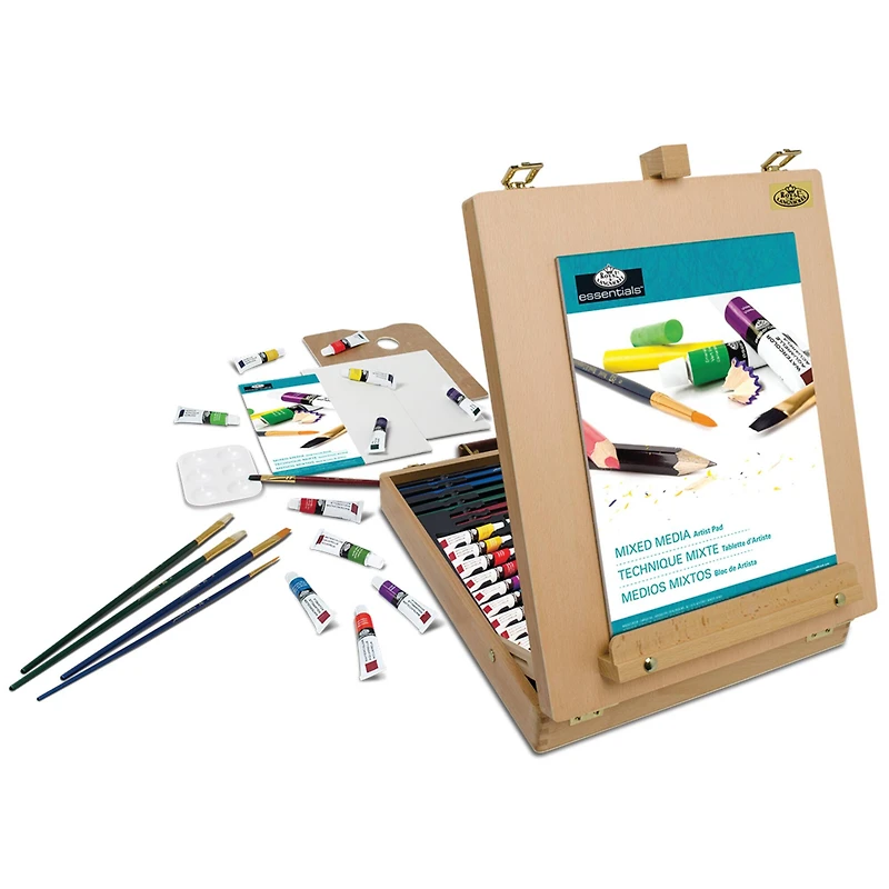 Royal & Langnickel® Essentials™ Mixed Media Easel Artist Set
