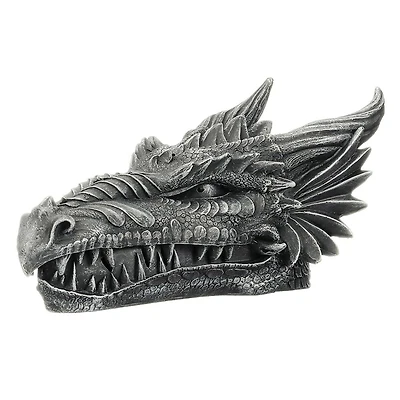 Design Toscano 5" Stryker the Smoking Dragon Sculptural Incense Box