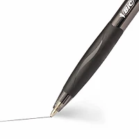 BIC® Glide™ Black Medium Point 1mm Retractable Ball Pen, 12ct.