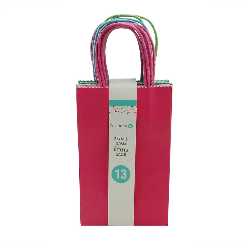 8 Packs: 13 ct. (104 total) Small Bright Gifting Bags by Celebrate It™