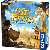 Thames & Kosmos Lost Cities Card Game With 6th Expedition