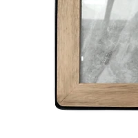 Expressions™ 4" x 6" Natural Wood & Black Frame by Studio Décor®