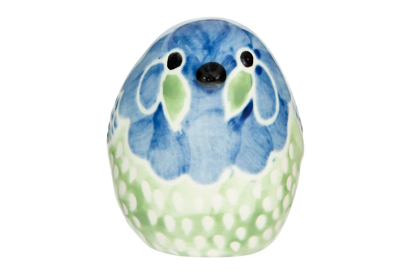 Hello Honey® 2.5" Hand Painted Stoneware Bird Figurine Set