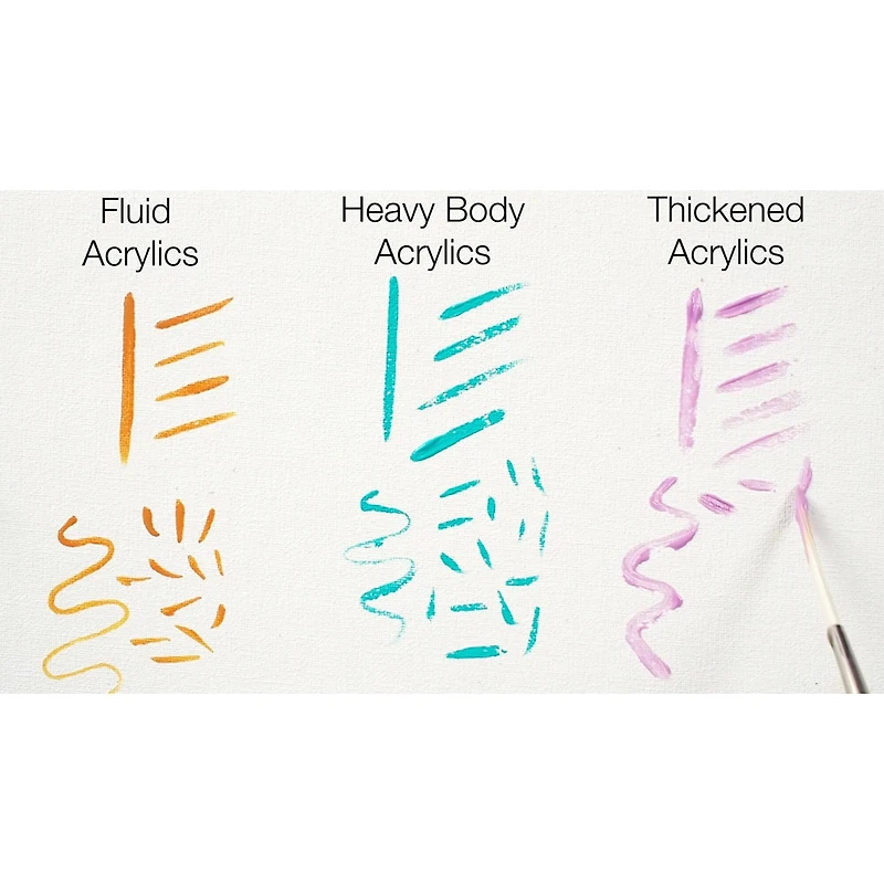 Silver Brush Limited Bristlon Short Handle Liner Brushes, Set of 6