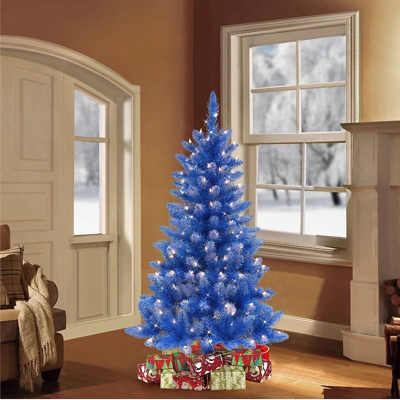 4ft. Pre-Lit Fashion Artificial Christmas Tree, Clear Lights