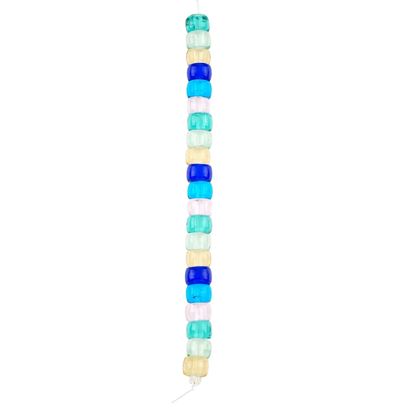 Mix Lampwork Glass Drum Beads by Bead Landing™
