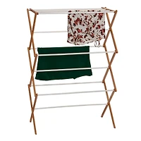 Household Essentials Drying Rack (Bamboo, 20")