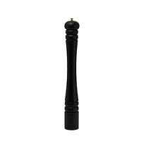 Hello Honey® Matte Black Modern Wood Salt & Pepper Mill