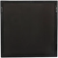 Square Black Starburst Wall Décor
