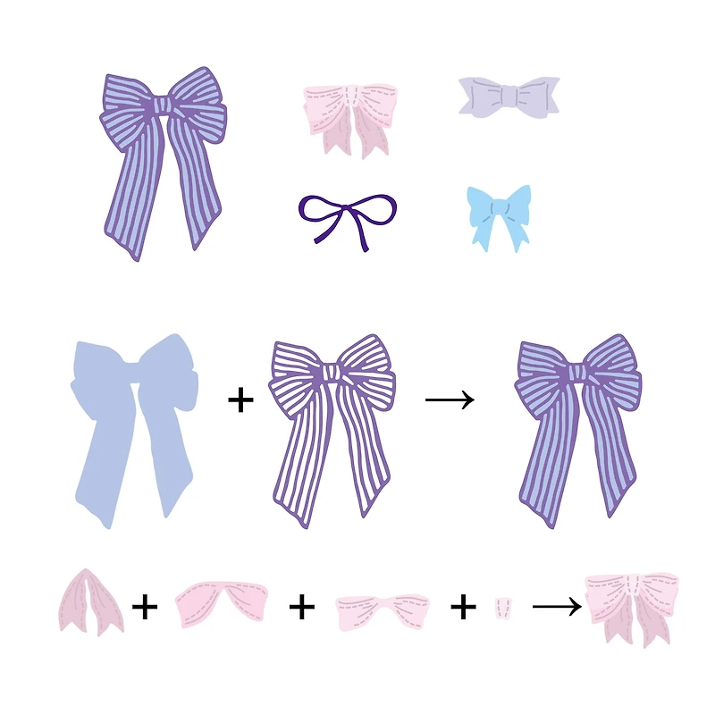 Bows Layering Die Set by Recollections™