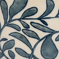 Hello Honey® 14oz. Abstract Foliage Print Stoneware Mug, 12ct.