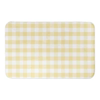 Yellow Buffalo Check 34" x 21" Bath Mat