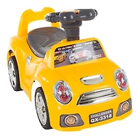 Toy Time Yellow Ride-On Car