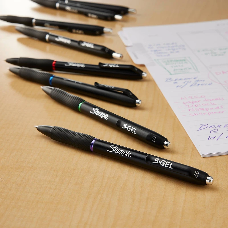Sharpie® S Gel™ 0.7mm Pen Set