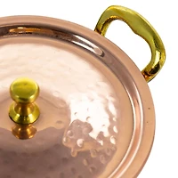 Gibson Home® Rembrandt 15oz. Copper Stainless Steel Mini Casserole with Lid