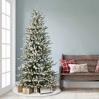 7.5ft. Pre-Lit Mountain View Spruce Artificial Christmas Tree