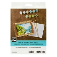 Mountain Paint-by-Number Framed Mini KIt by Artist's Loft®