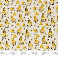SINGER Honey Bee Gnomes Cotton Fabric Bundle