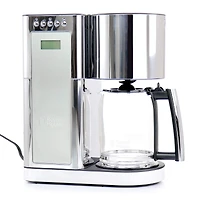 Russell Hobbs Silver Stainless Steel 8 Cup Glass Coffeemaker