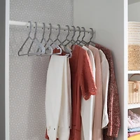 Simplify Grey Granite Look Design Hangers, 10ct.