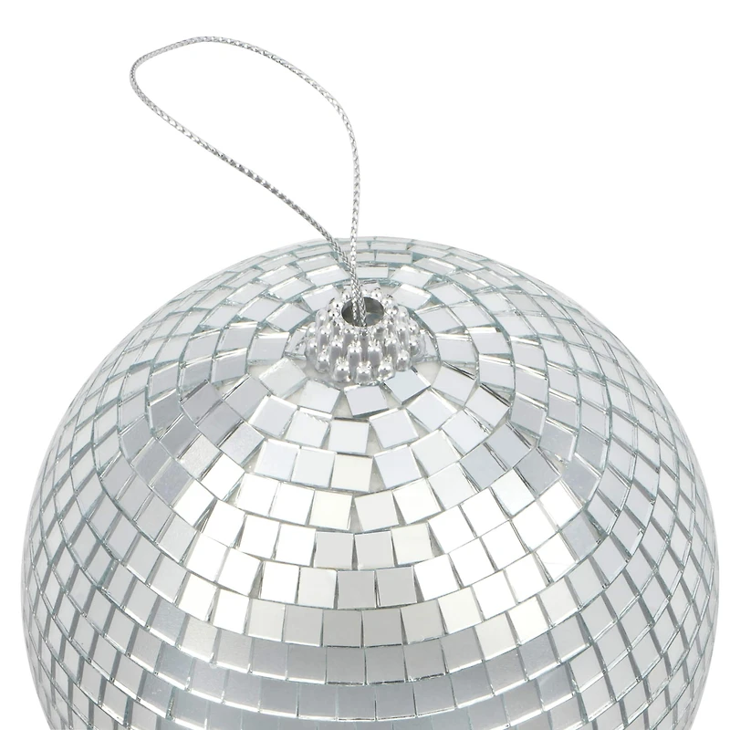 4" Silver Disco Balls, 4ct. by Celebrate It®