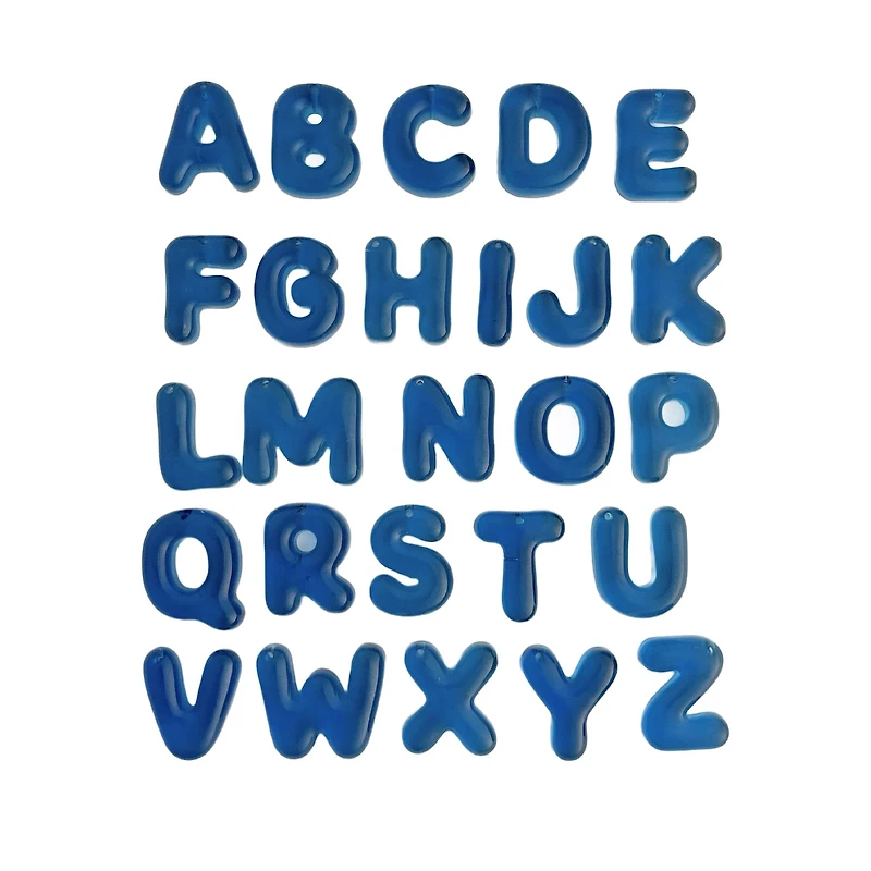 Blue Moon Studio™ UV Resin Craft Holographic Alphabet Mold