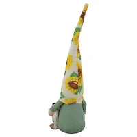 15.5" Welcome to Our Home Spring Gnome with Sunflower Hat