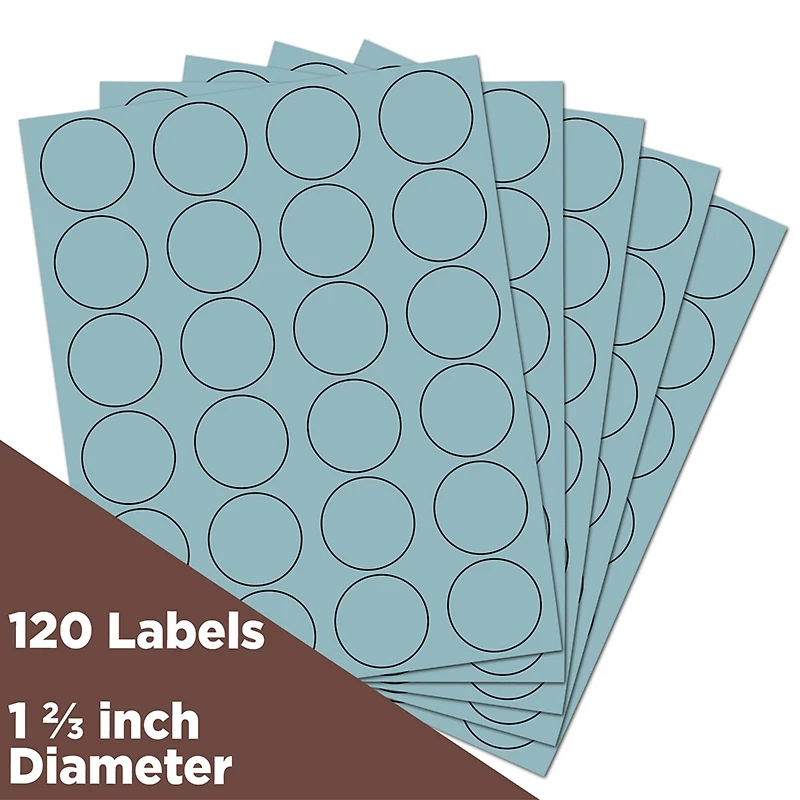 JAM Paper Circle Label Stickers