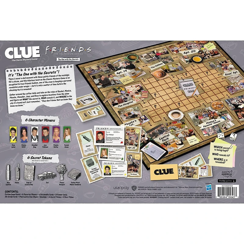USAopoly CLUE®: Friends