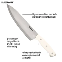 Farberware EdgeKeeper White 14-Piece Cutlery Set