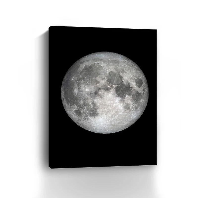 The Moon Canvas Giclee
