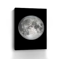 The Moon Canvas Giclee