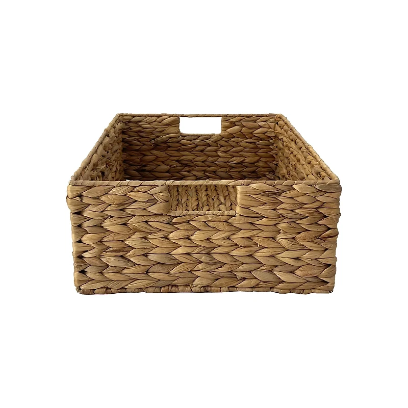 Large Natural Hyacinth Basket by Ashland®