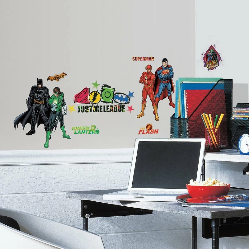 RoomMates Justice League Peel & Stick Wall Decals