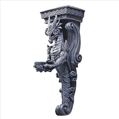 Design Toscano Dragons of Darkmoor Castle Wall Caryatids