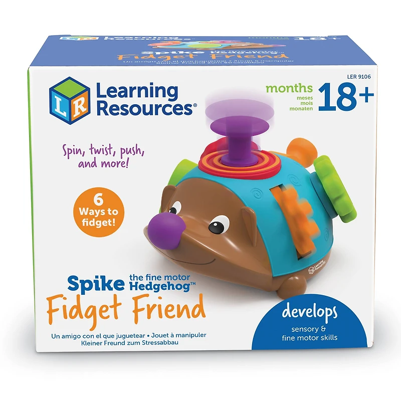 Learning Resources Spike the Fine Motor Hedgehog Fidget Friend