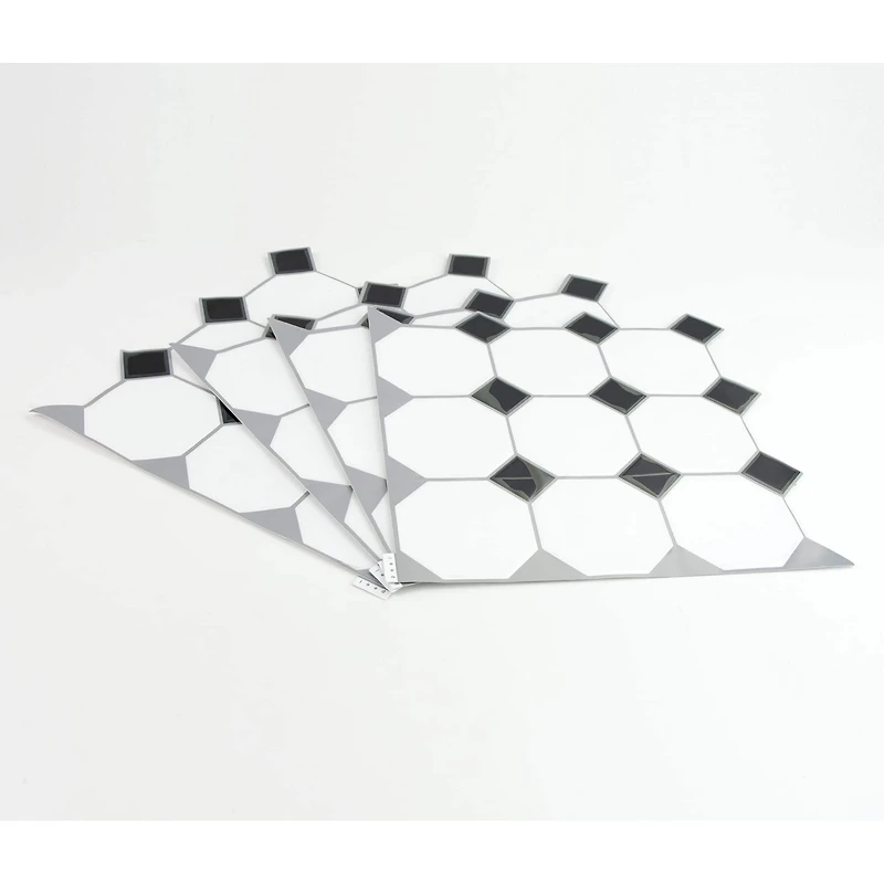 WallPops Tetra Peel & Stick Backsplash Tiles