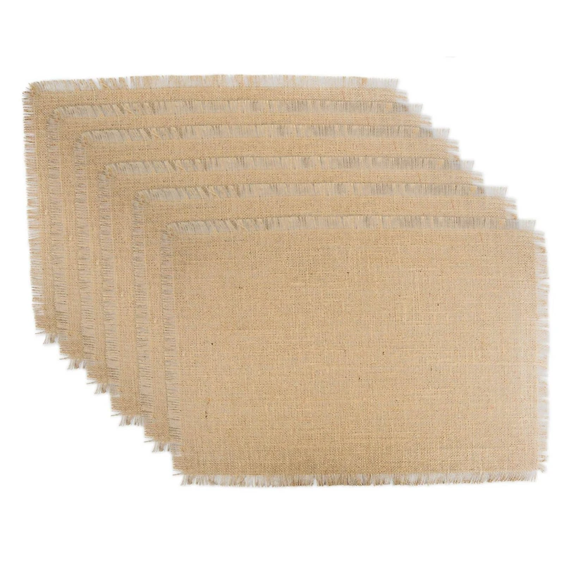 DII® Natural Jute Placemats, 6ct.