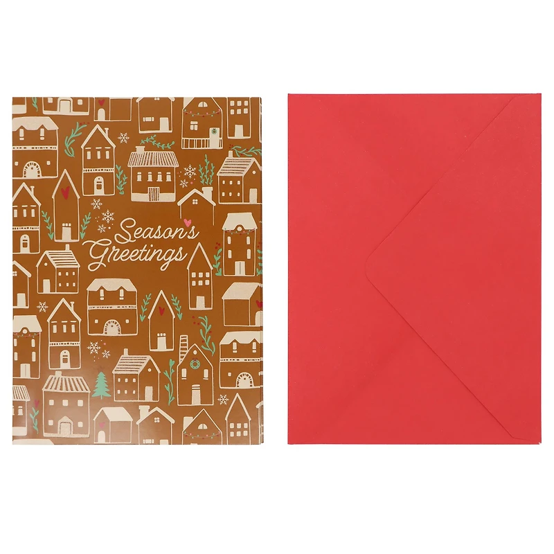 Gingerbread Village Card & Envelope Set by Recollections™