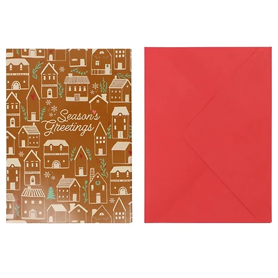 Gingerbread Village Card & Envelope Set by Recollections™