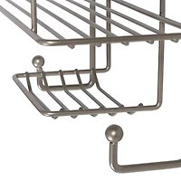 Honey Can Do Gray Flat Wire Shower Caddy