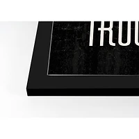 Toil & Trouble Halloween Print in Black Frame