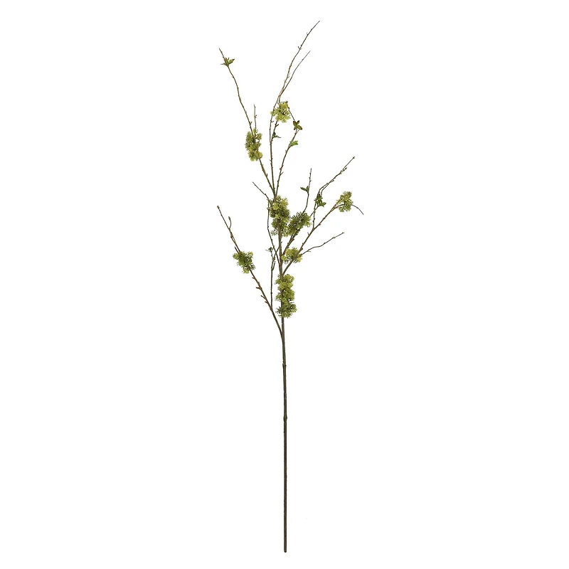 66" Green & Brown Moss Twig Branch Oversized Stem by Ashland®