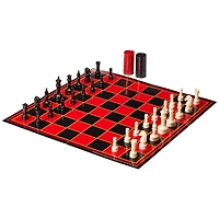 Pressman® Chess/Checkers/Backgammon Set