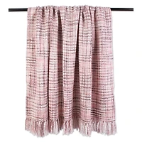 DII® Blush Variegated Acrylic Woven Throw