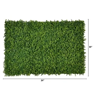 20" Irish Green Meadow Artificial Living Wall Panels, 6ct.