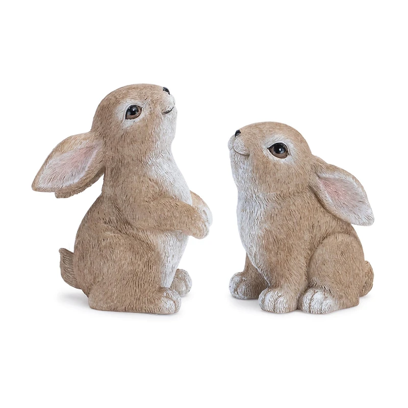 Woodland Bunny Figurines Set