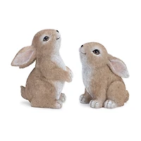 Woodland Bunny Figurines Set