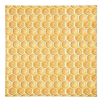 Painted Honeycomb 10" x 10" Cotton Twill Napkin