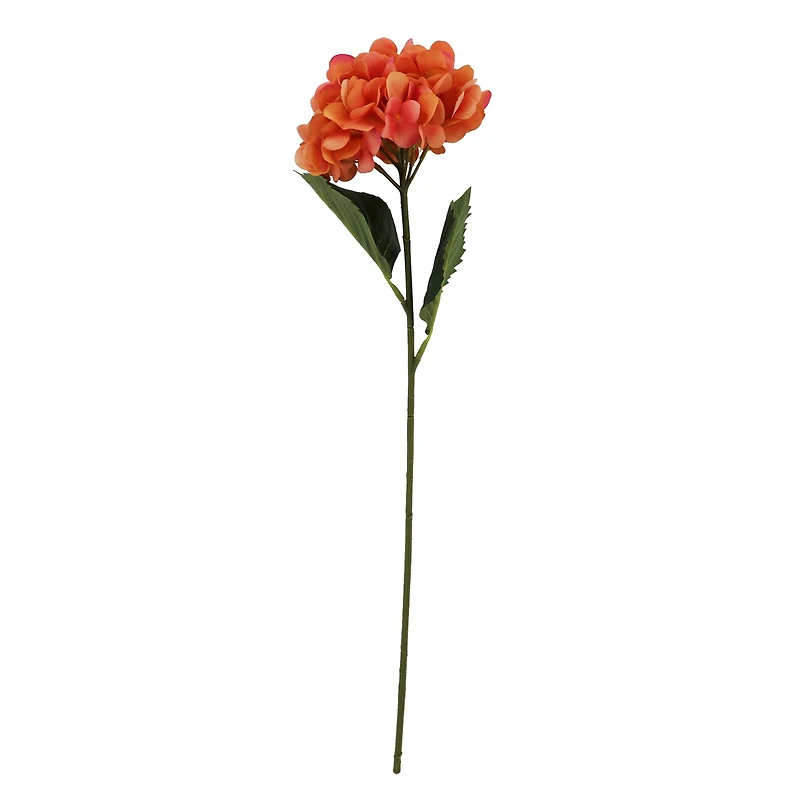 27" Orange Hydrangea Real Touch Stem by Ashland®